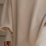 Bea - Chic Beige Poncho