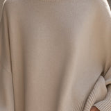 Bea - Chic Beige Poncho