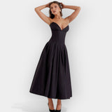 Inês | Pikk Print Kleid