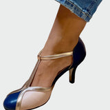 Juno | Vintage T-Strap Heels