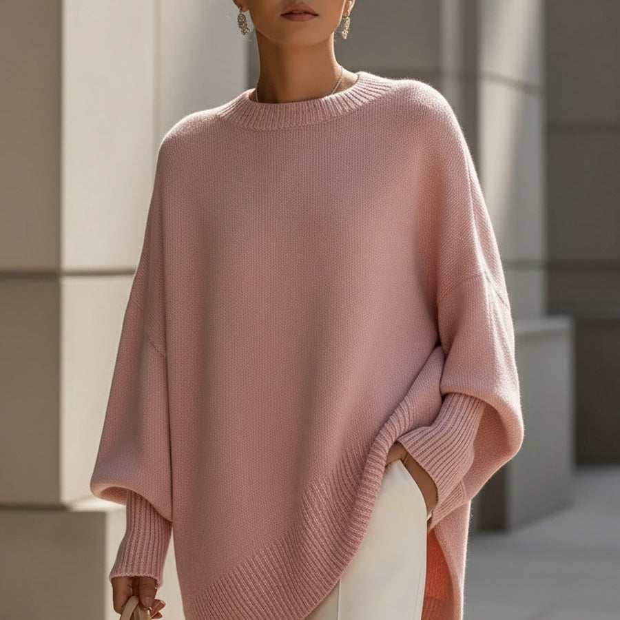 Bea - Chic Beige Poncho