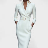 Inês | Elegant Dress with Belt