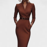 Inês | Elegant Dress with Belt