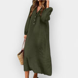 Elara | Elegant Linen Dress