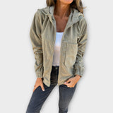Triin | Zippered Hooded Jacket