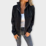 Triin | Zippered Hooded Jacket