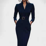 Inês | Elegant Dress with Belt