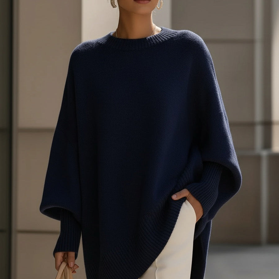 Bea - Chic Beige Poncho