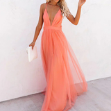 Ginevra | Maxi Haljina Luce Corallo