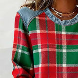Célia - Odvažna Patchwork Dukserica