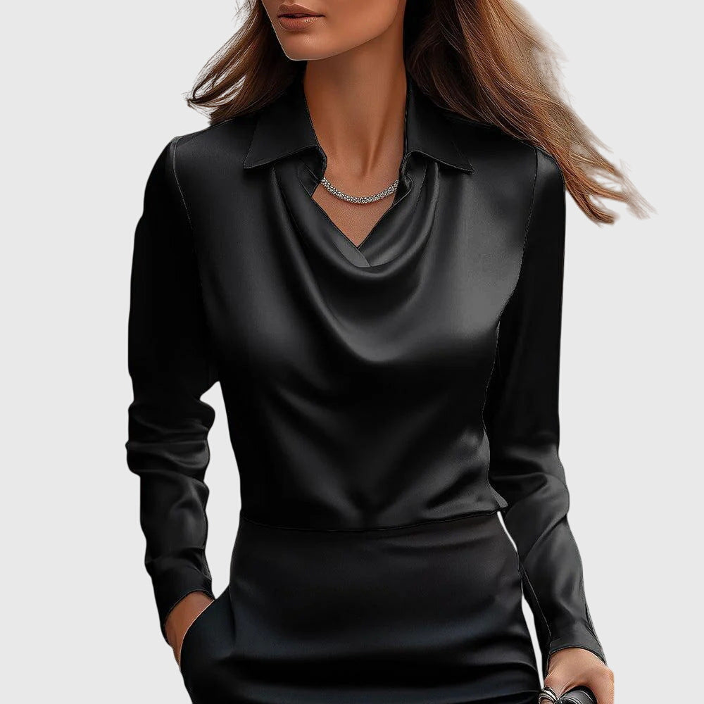 Brooklyn - Elegant Satin Blouse