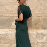 Louise | Elegantna Maxi Haljina s V-izrezom