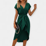 Malle | Zelena Midi Dress