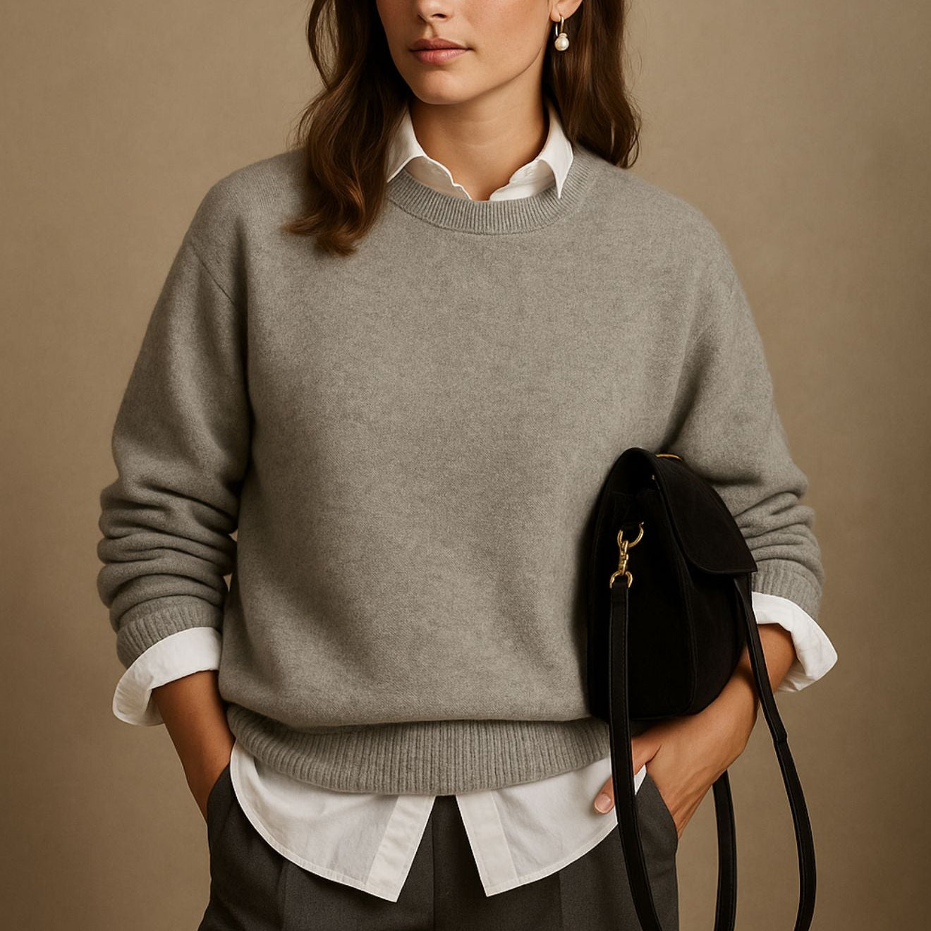 Clarisse - Mekani i Elegantni Pulover