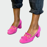 Amina | Narmaste Gold Buckle Shoes