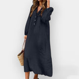 Elara | Elegant Linen Dress