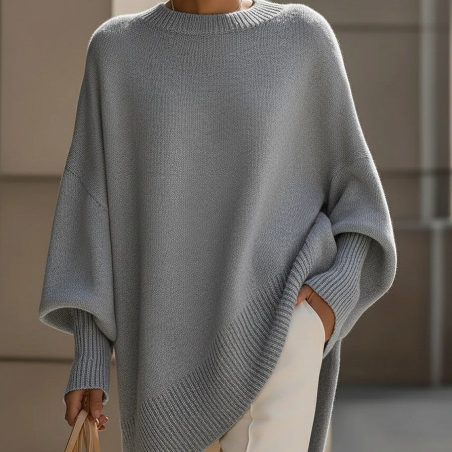 Bea - Chic Beige Poncho