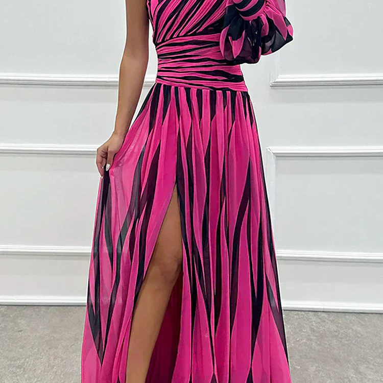 Fenna | Elegantna Haljina s Jednim Rame
