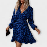 Beatriz | Kratka haljina s leopard uzorkom