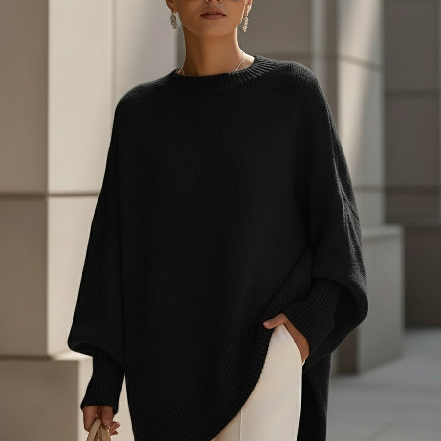 Bea - Chic Beige Poncho