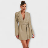 Zélia | V-Izrez Blazer Haljina