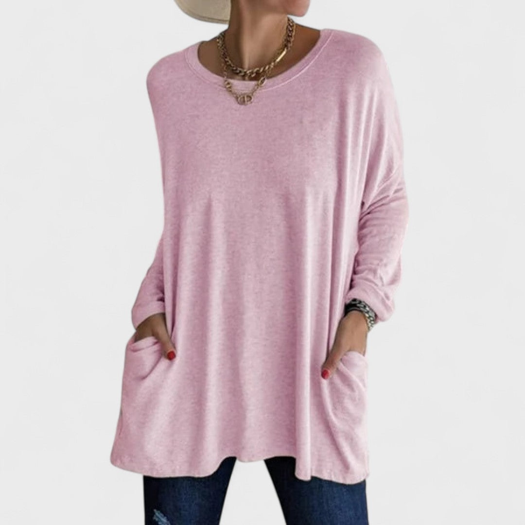 Mira - Elegantna Casual T-Shirt