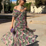 Louise | Elegantna Maxi Haljina za Spavanje s V-izrezom