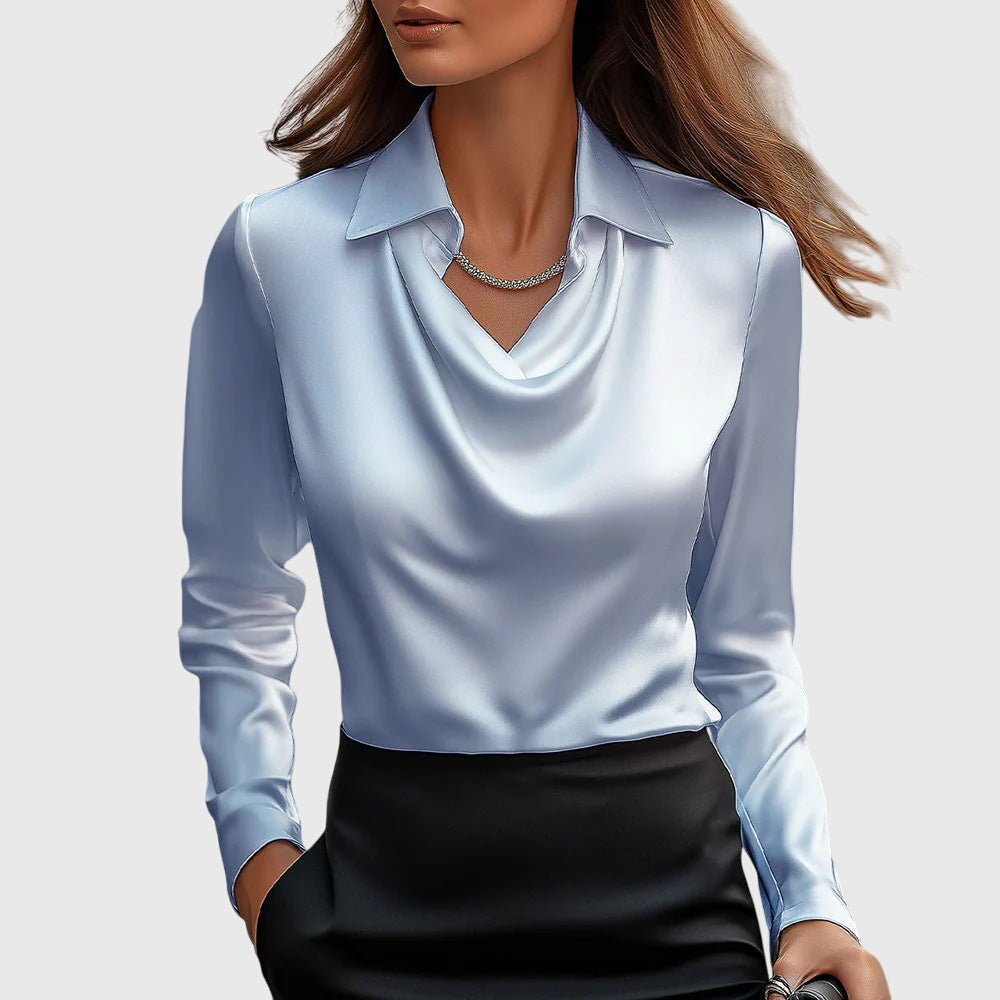 Brooklyn - Elegant Satin Blouse