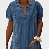 Julia | Mekana Denim Dress