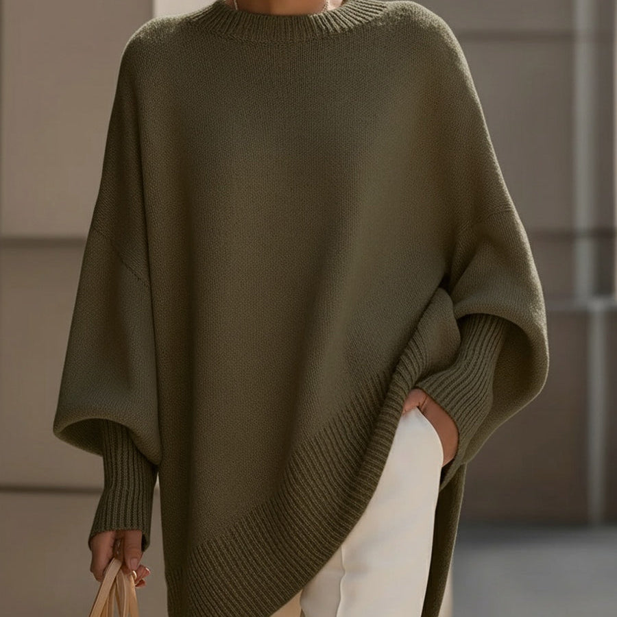 Bea - Chic Beige Poncho