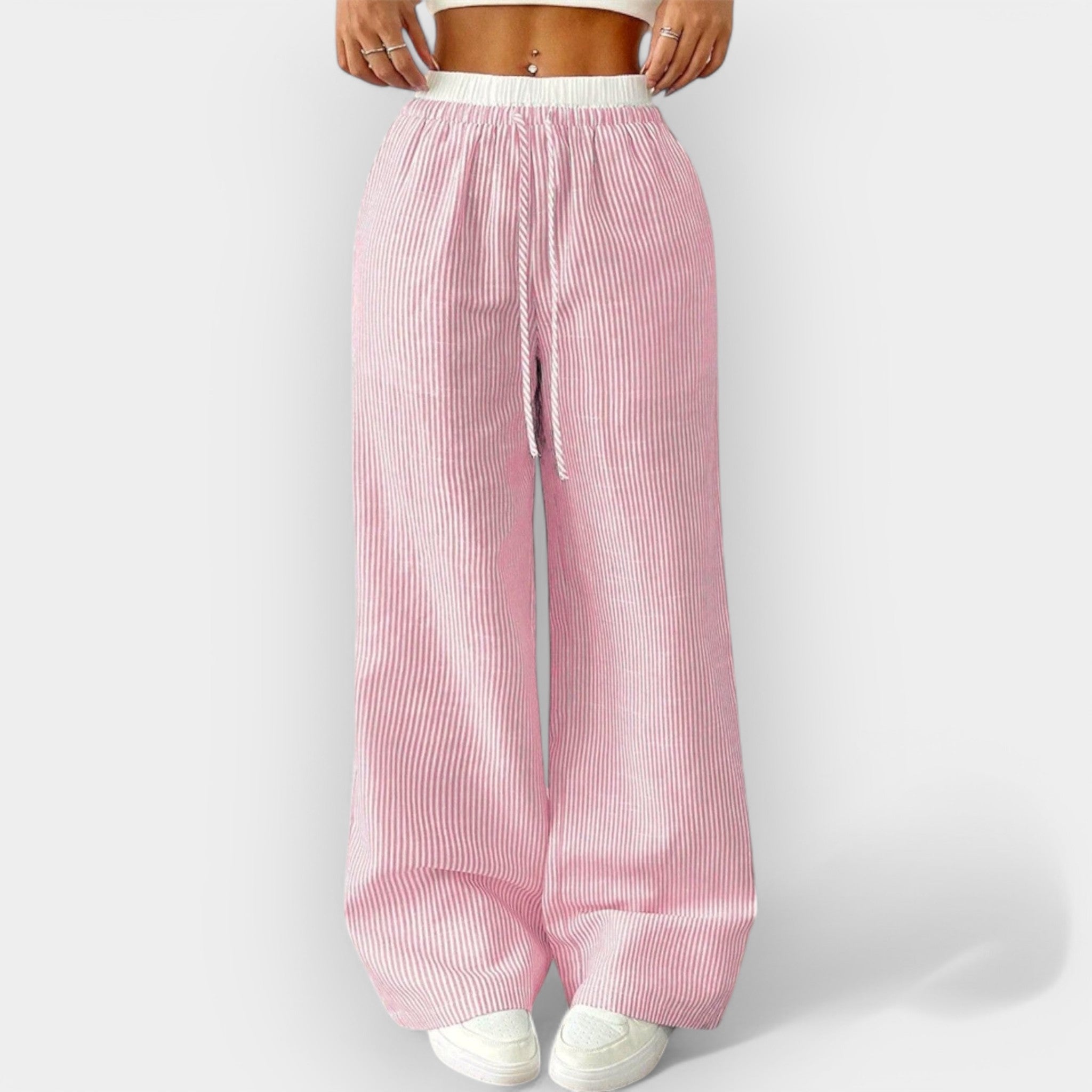Nerea | Široke prugaste pantalone