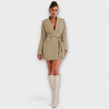 Zélia | V-Izrez Blazer Haljina