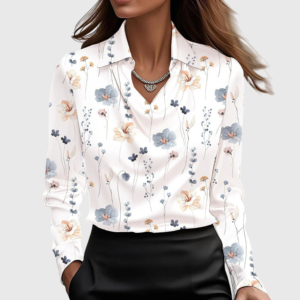 Brooklyn - Elegant Satin Blouse