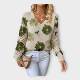 Triinu | Plus Size Top with Lace Details