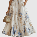 Siena | Elegant Pleated Maxi Dress
