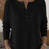 Sara - Pulover Henley Elegant