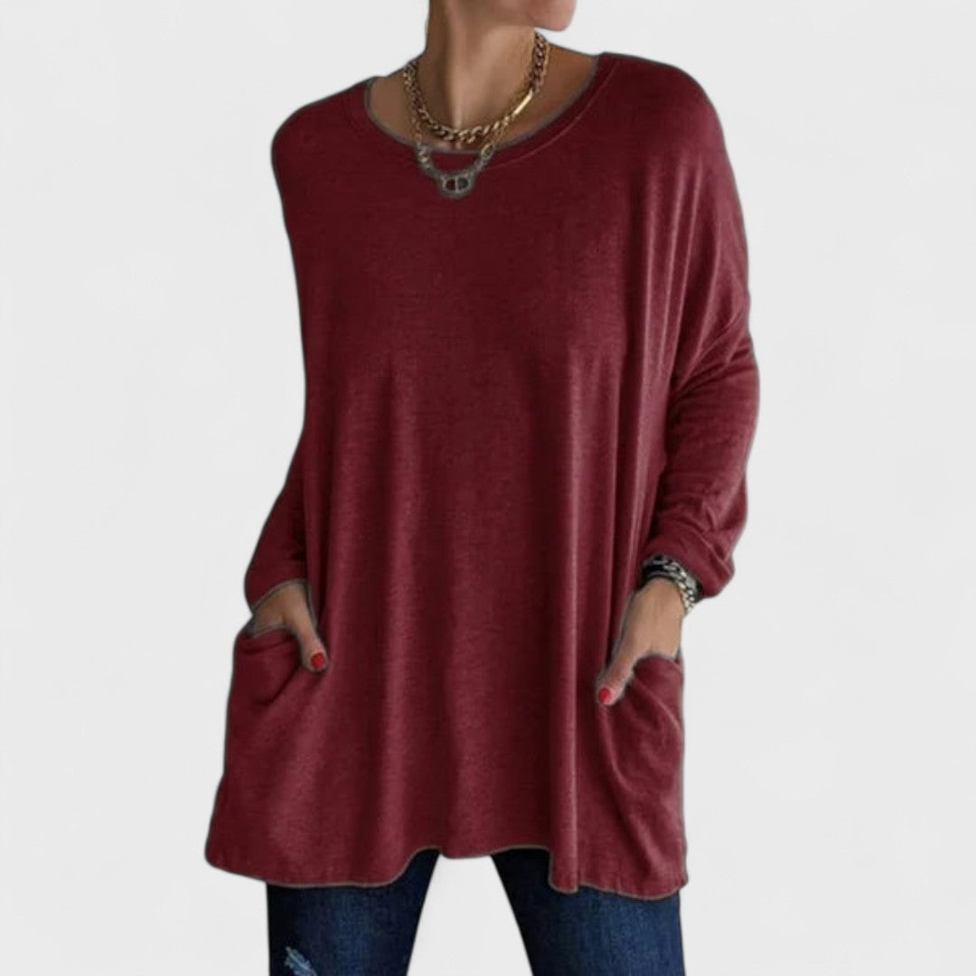 Mira - Elegantna Casual T-Shirt