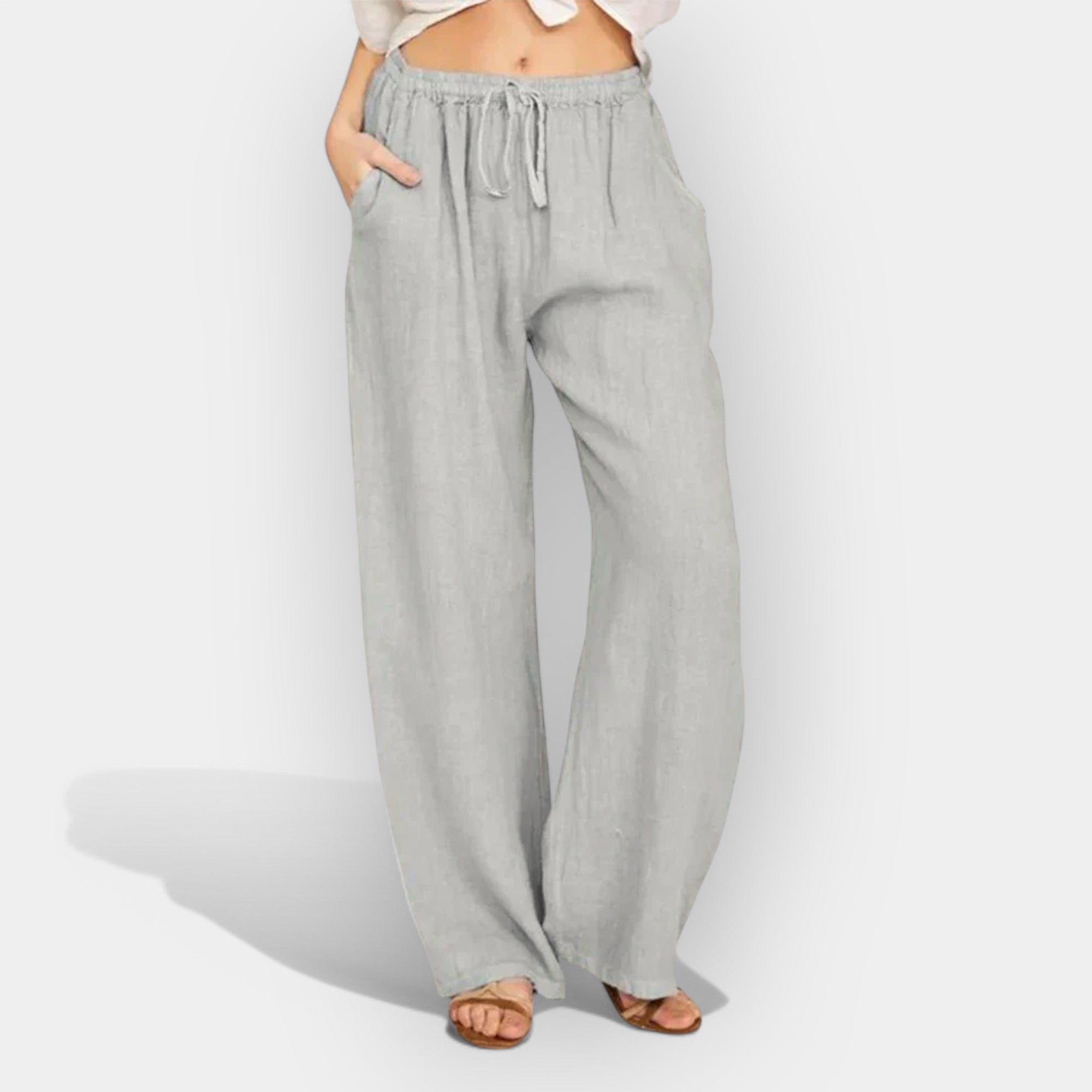 Ivana | Lightweight Linen Summer Pants