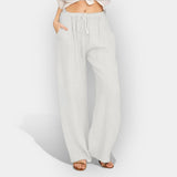 Ivana | Lightweight Linen Summer Pants