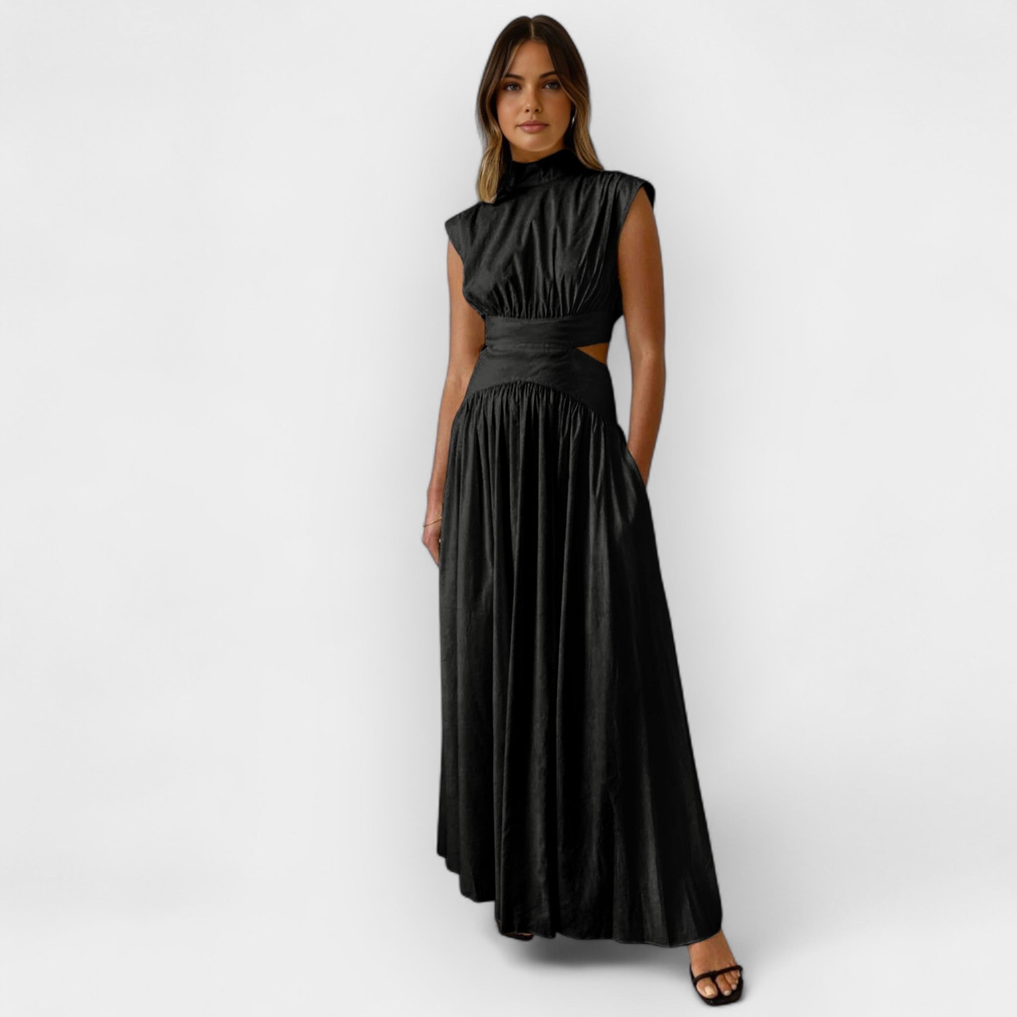 Stella | Elegantna haljina s izrezom