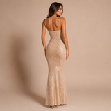 Natalija – Uža haljina sa glam efektom i elegantnom linijom