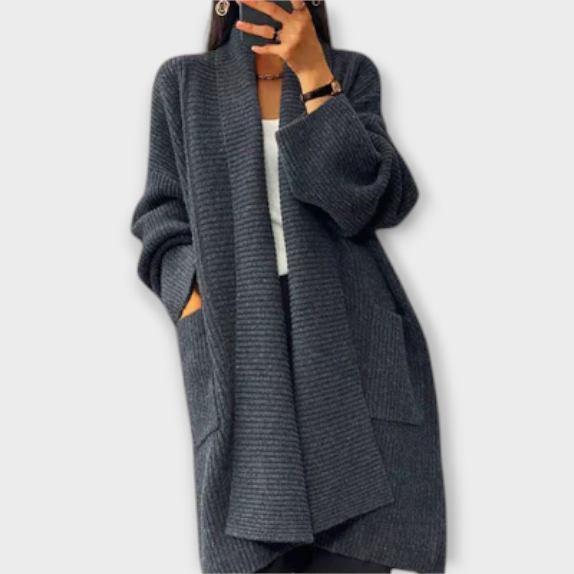 Eufemia | Knit Cardigan in Pikk Style