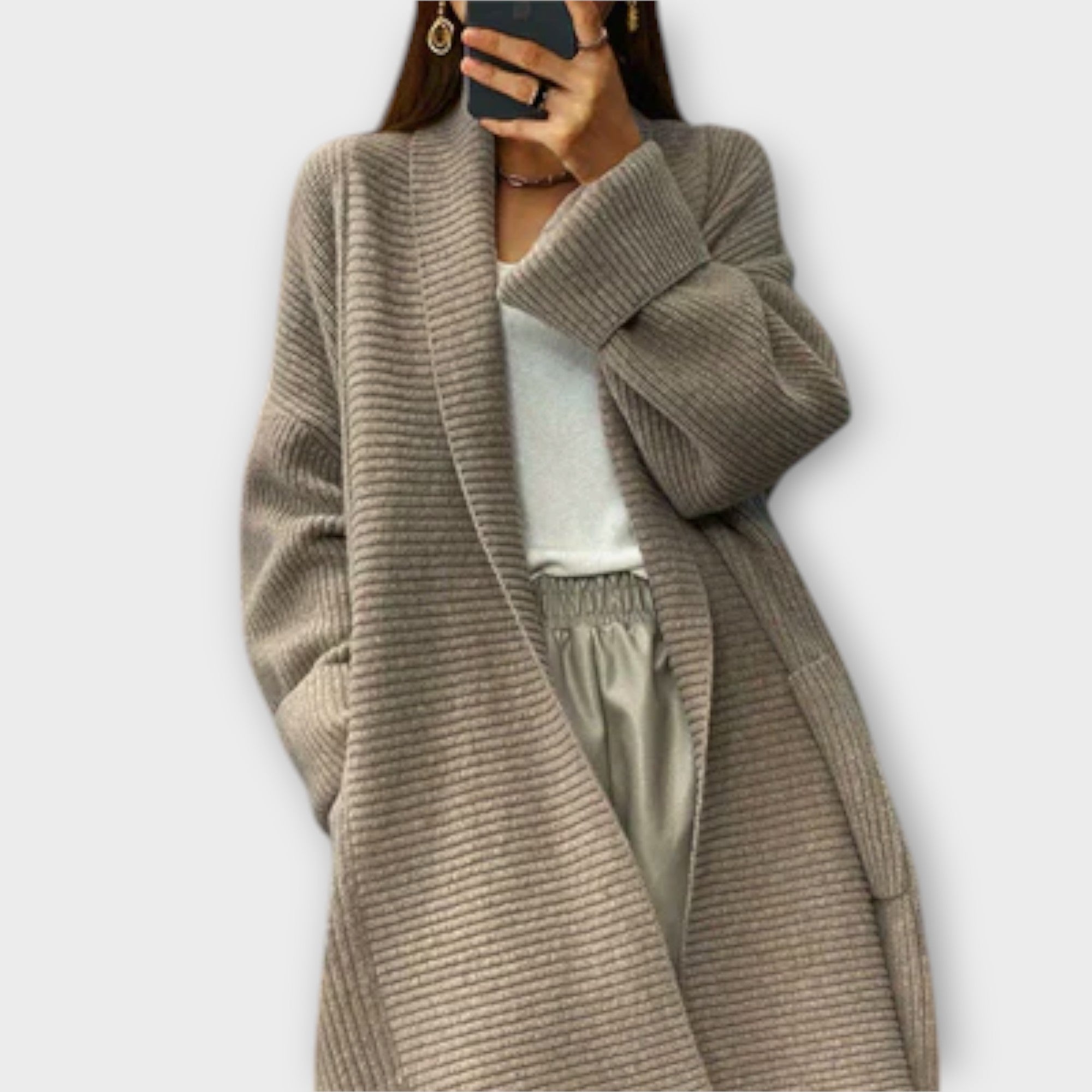Eufemia | Knit Cardigan in Pikk Style