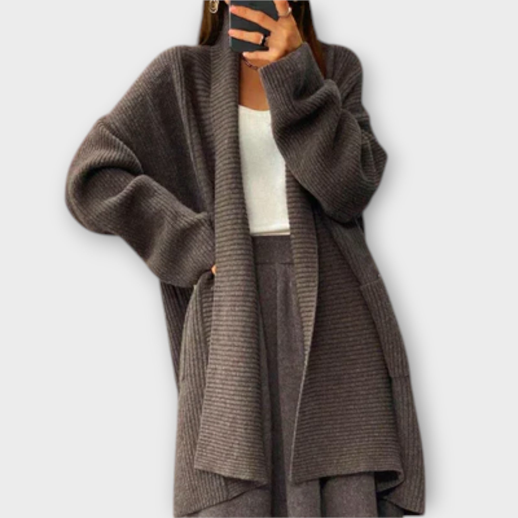Eufemia | Knit Cardigan in Pikk Style