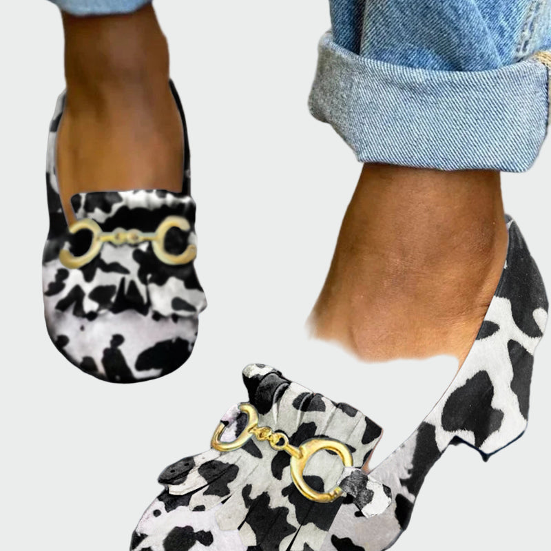 Amina | Narmaste Gold Buckle Shoes