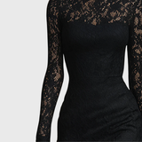 Veronika | Čipkasto Maksikleid