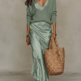 Solène | Slip haljina & set za pletenje