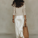 Solène | Slip haljina & set za pletenje