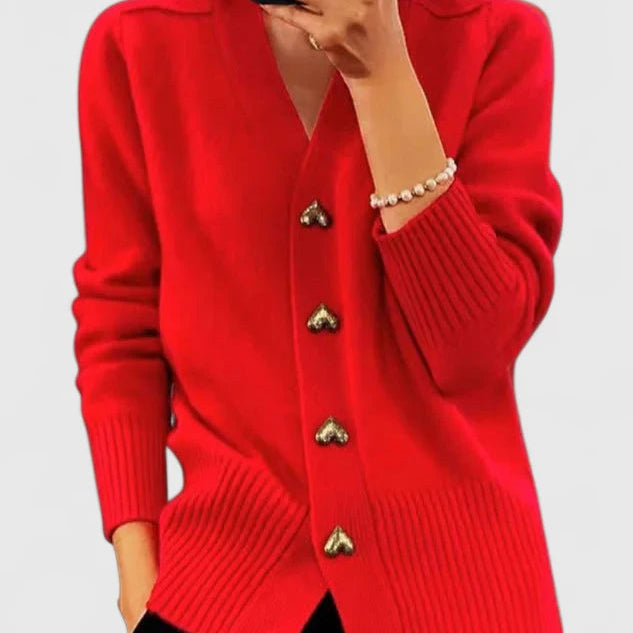 Sirje | Elegantni kardigan s dugmadi