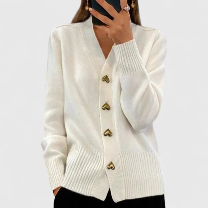 Sirje | Elegantni kardigan s dugmadi
